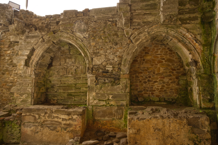 Capilla de los Valcarce en la iglesia del monasterio de carracedo detalle